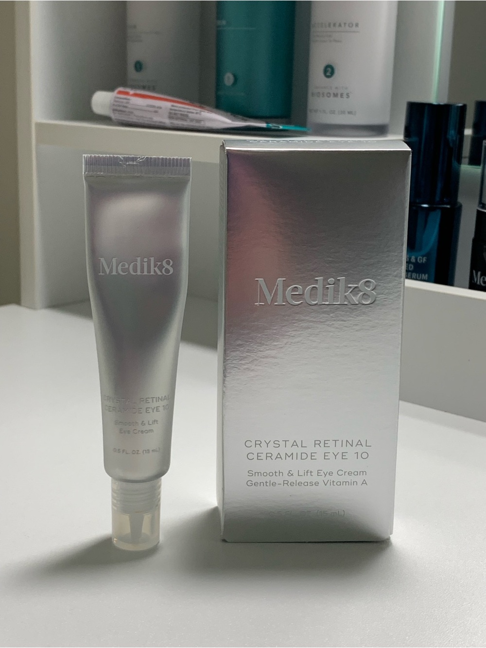Medik8 Crystal Retinal Ceramide Eye Cream Strength 10 – *FREE SHIPPING*